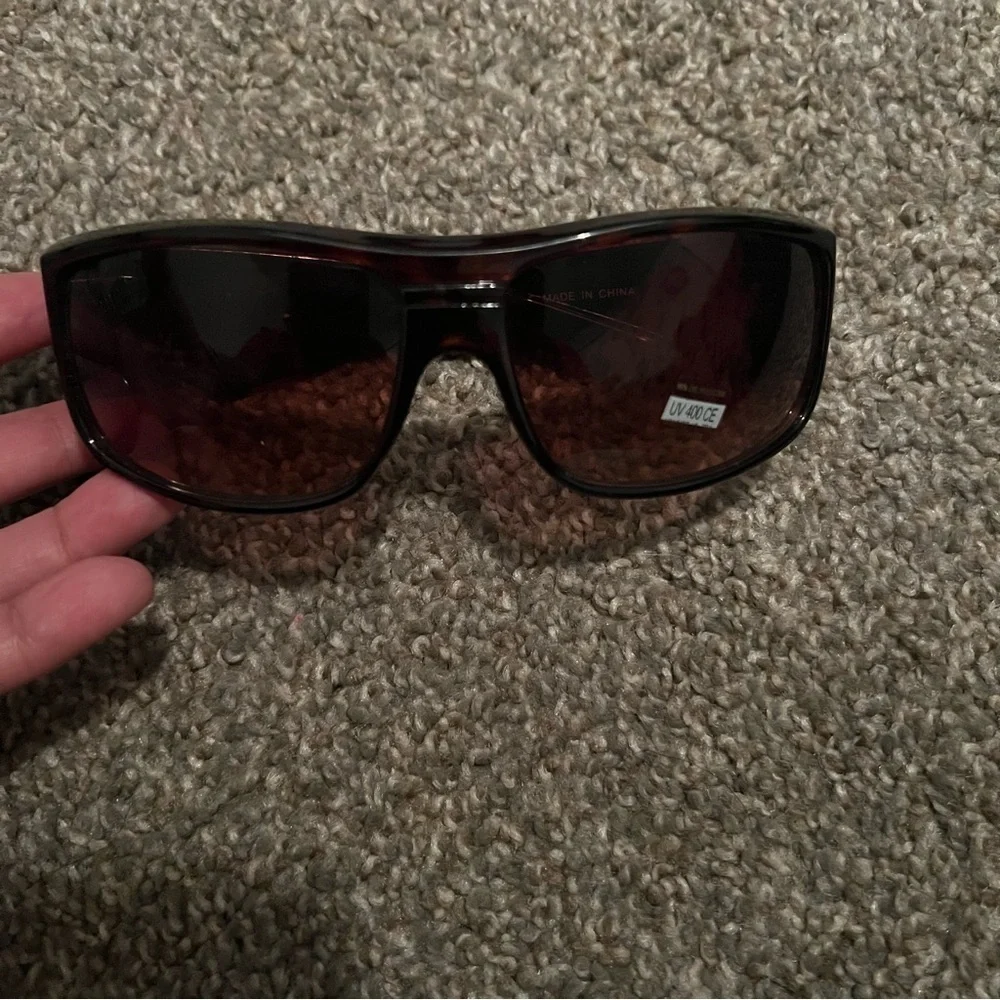 Sunglasses Retro Square Unisex Fashion Siamese Lens Shades UV400
